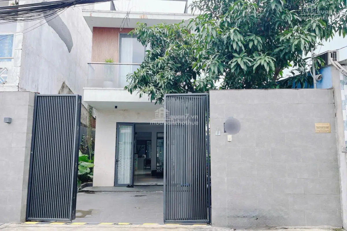 Villa Sân Vườn 2 Mặt Tiền 4 Mặt Thoáng Mát 3 Tầng Diện Tích 213M²