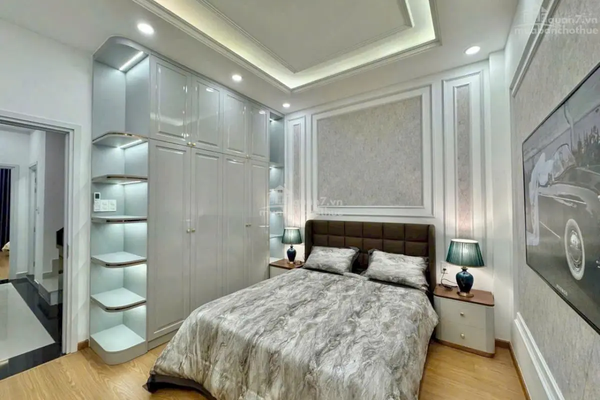 Nhà Phố Hiện Đại - Hẻm 4m Lý Phục Man