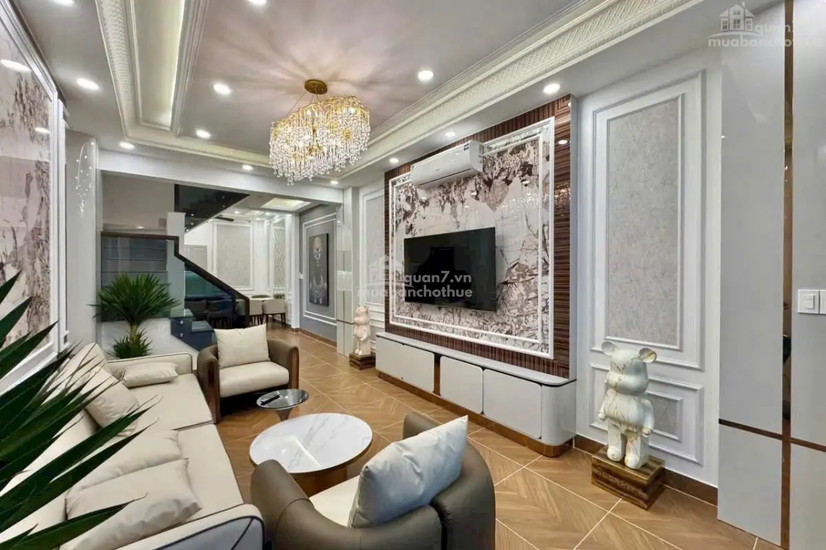 Nhà Phố Hiện Đại - Hẻm 4m Lý Phục Man