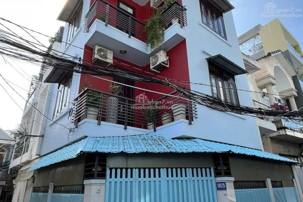 Bán Nhà Góc 2 Mặt Tiền Hẻm Xe Hơi Nguyễn Thị Thập, Q7