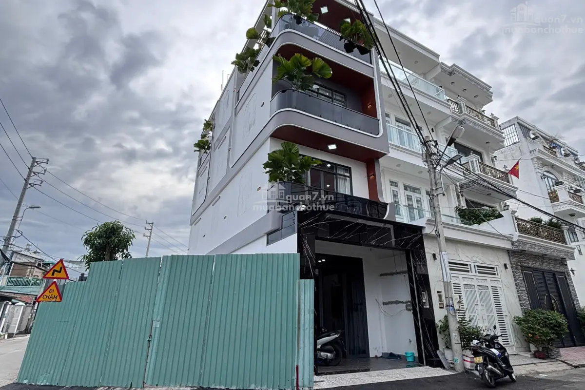 Bán Nhà Góc 2 Mặt Thoáng 10x16m khu 2581, Nhà Bè