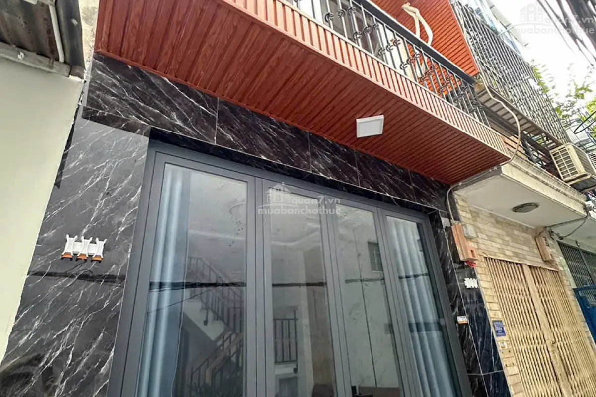 Bán Nhà Quận 7 Giá 4.35 Tỷ – Nhà Đẹp Đường Tân Mỹ, Giáp Quận 1 – Hẻm Ô Tô Tới Nhà