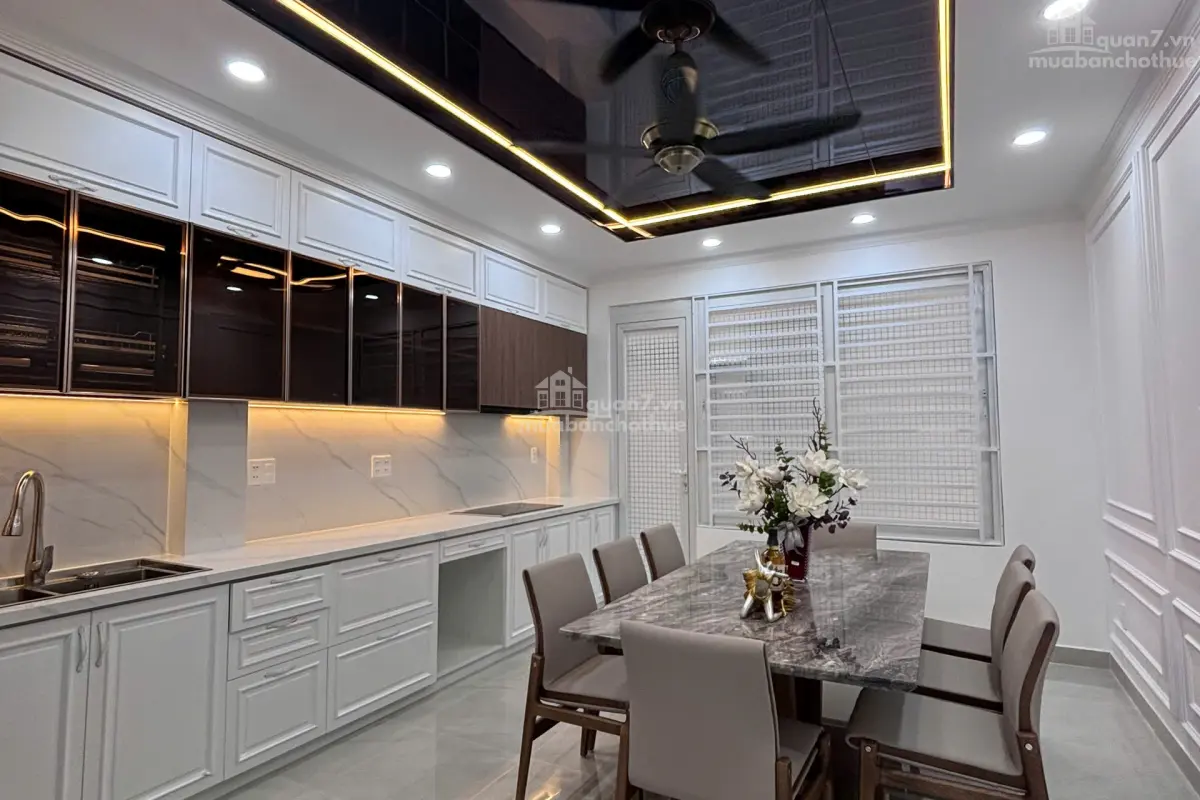 Bán Nhà Đẹp Khu Cư Xá Ngân Hàng Quận 7 – Nhà Có Thang Máy, Full Nội Thất, Ở Ngay