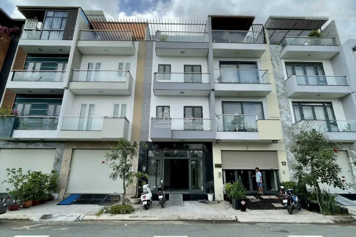 Nhà Phố Thương Mại Mặt Tiền KDC Jamona City – Vị Trí Không Thể Đẹp Hơn Tại Quận 7