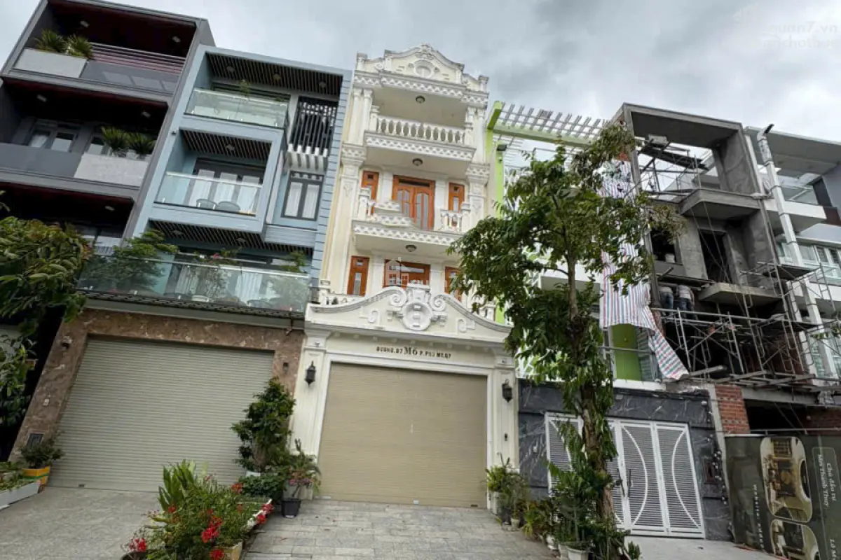 Nhà Phố 4 Tầng - KCD Tái Định Cư Vị Trí Tiện Ích Đầy Đủ