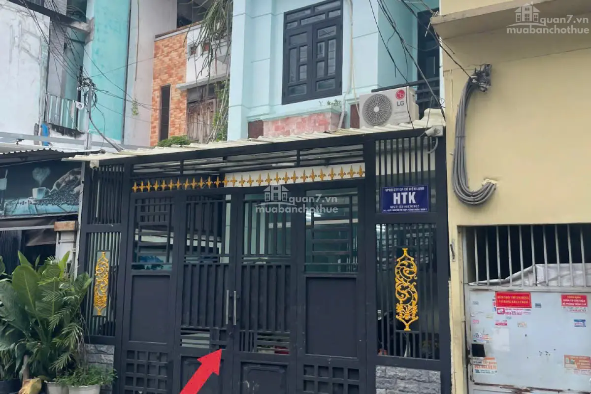 án Nhà Mặt Tiền Hẻm 8m – Nguyễn Thị Thập, Quận 7